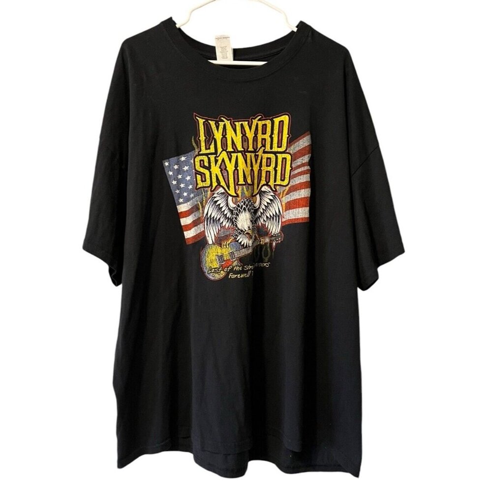Lynyrd Skynyrd Last Of The Street Survivors Farewell Tour Adult 3XL T-Shirt Rock